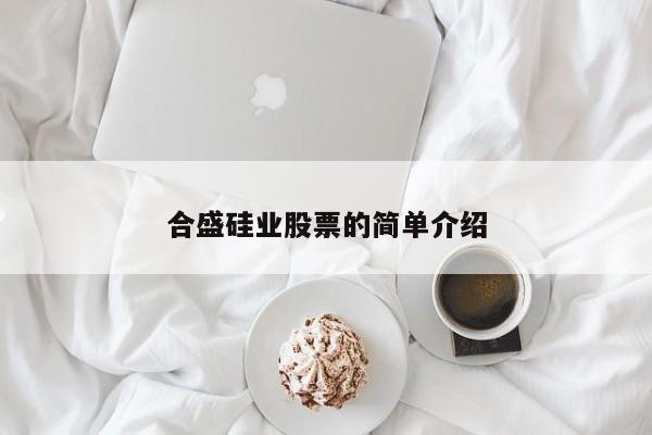 合盛硅业股票的简单介绍