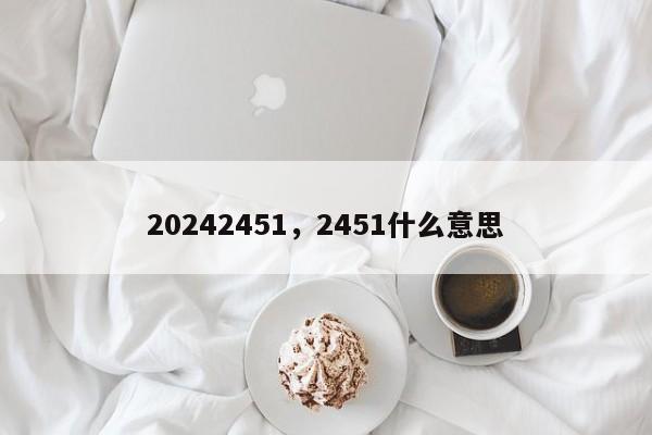 20242451，2451什么意思