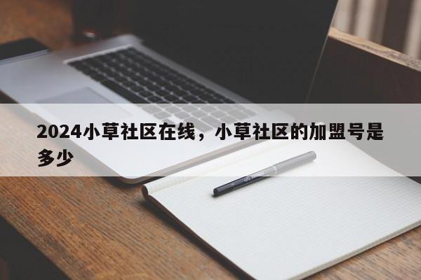 2024小草社区在线，小草社区的加盟号是多少