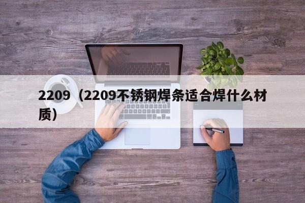 2209（2209不锈钢焊条适合焊什么材质）